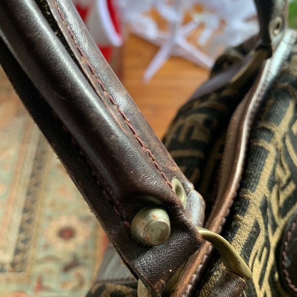 🤎FENDI Zucca Canvas Handbag🤎 - Picture 8 of 9